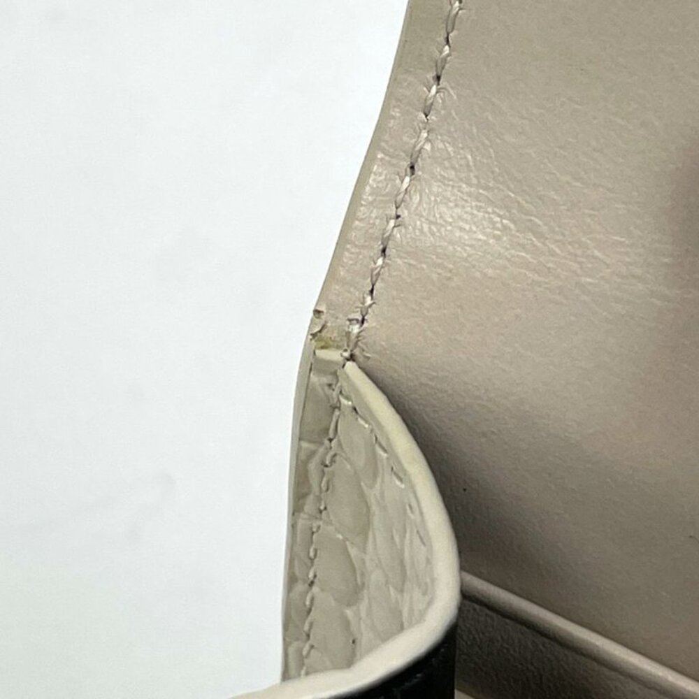 Saint Laurent Kate Chain Wallet Clutch Tassel Shoulder Bag Leather Beige - Picture 8 of 11